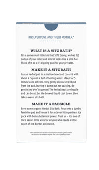 EARTH MAMA HERBAL SITZ BATH