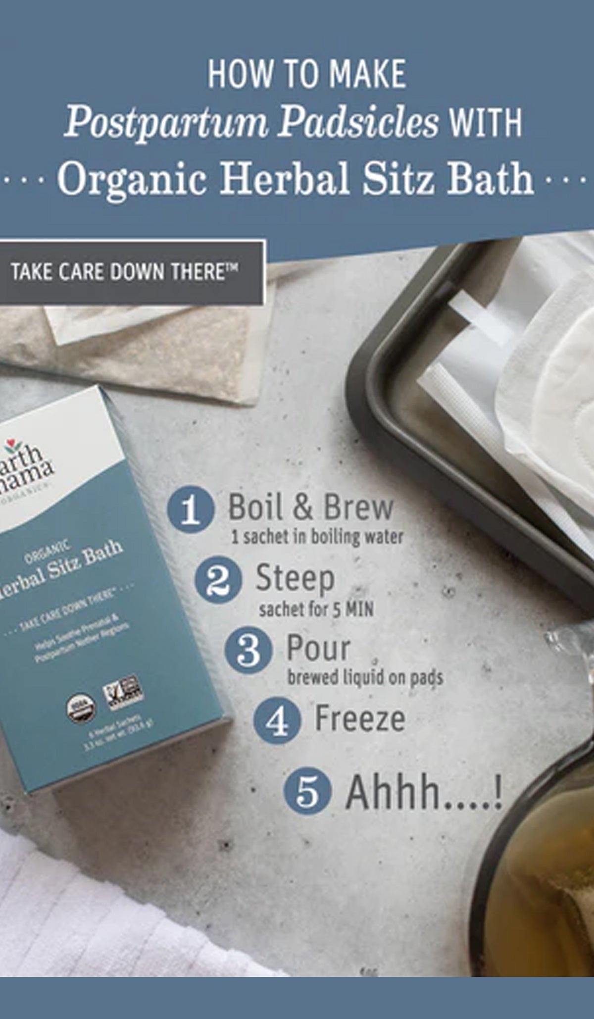 EARTH MAMA HERBAL SITZ BATH