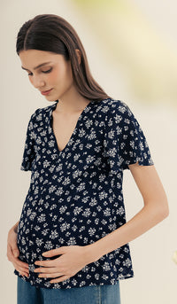 NERISE NURSING TOP NAVY