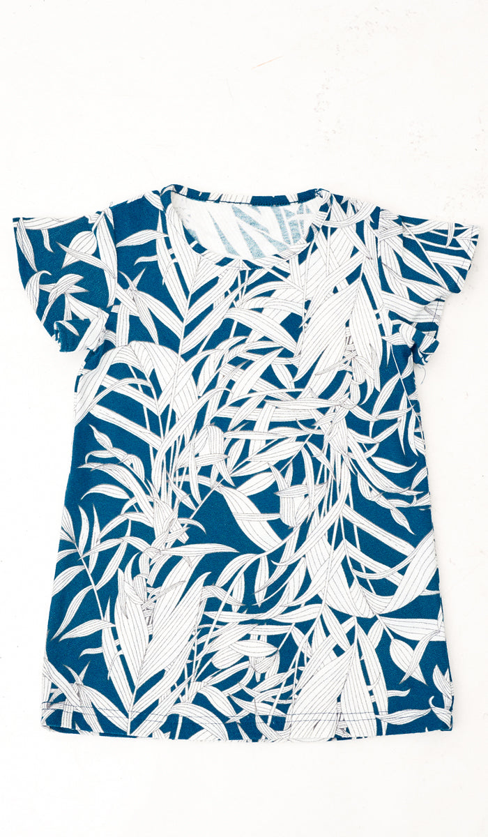 SALE - KYOTO LEAVES KIDS DRESS