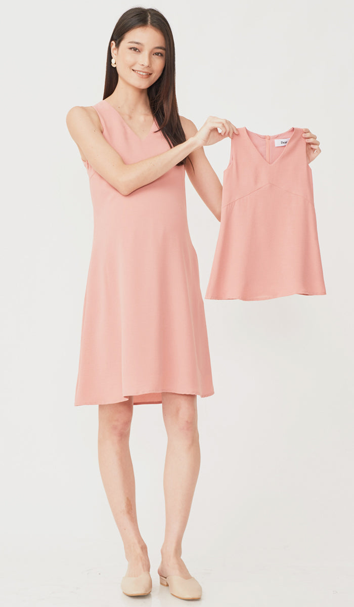 SALE - CASSA KIDS DRESS PINK
