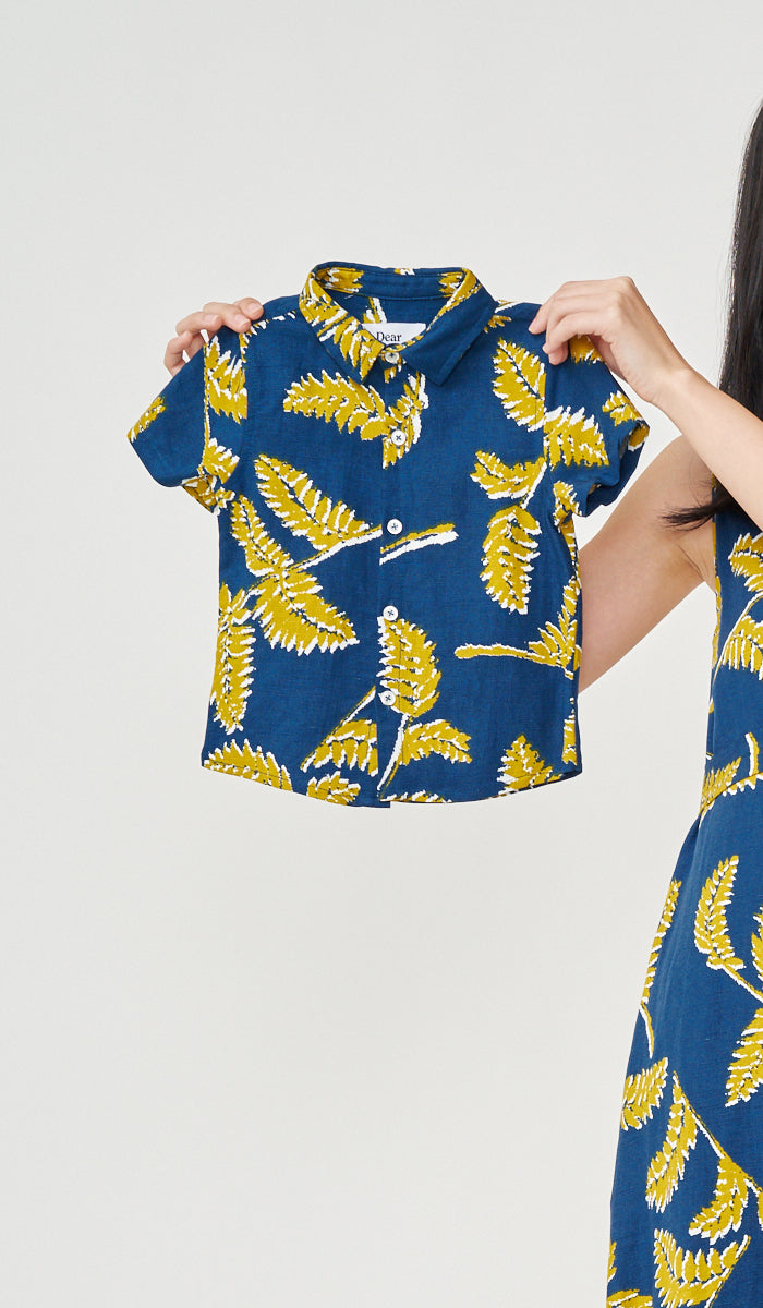 NOEL KIDS SHIRT BLUE