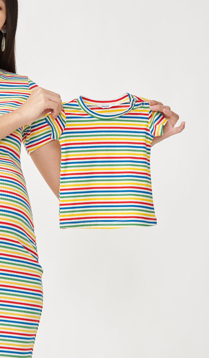 SALE - RIE KIDS TEE RAINBOW