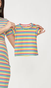 SALE - RIE KIDS TEE RAINBOW