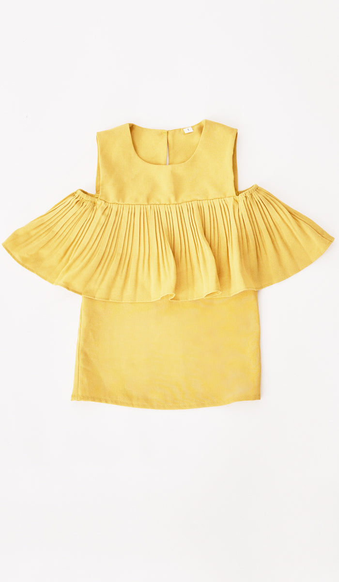 SALE - LYLA KIDS DRESS YELLOW
