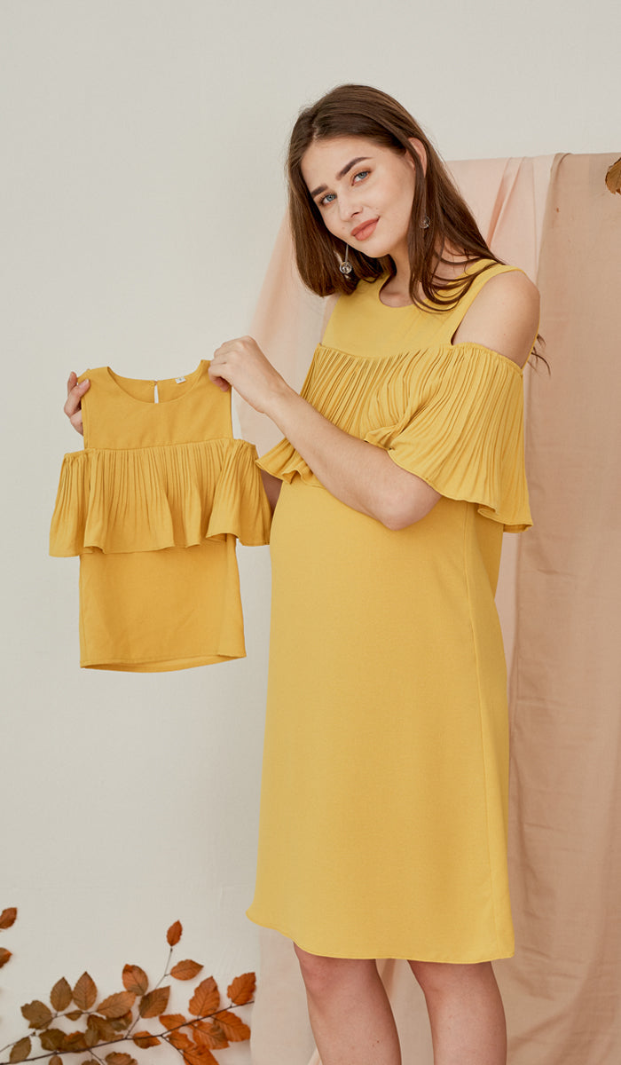 SALE - LYLA KIDS DRESS YELLOW