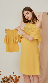 SALE - LYLA KIDS DRESS YELLOW