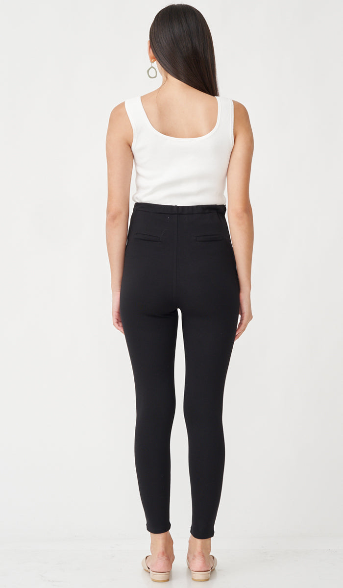 ALEXIS MATERNITY JEGGINGS BLACK