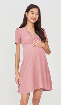 BRENDA SKATER DRESS PINK