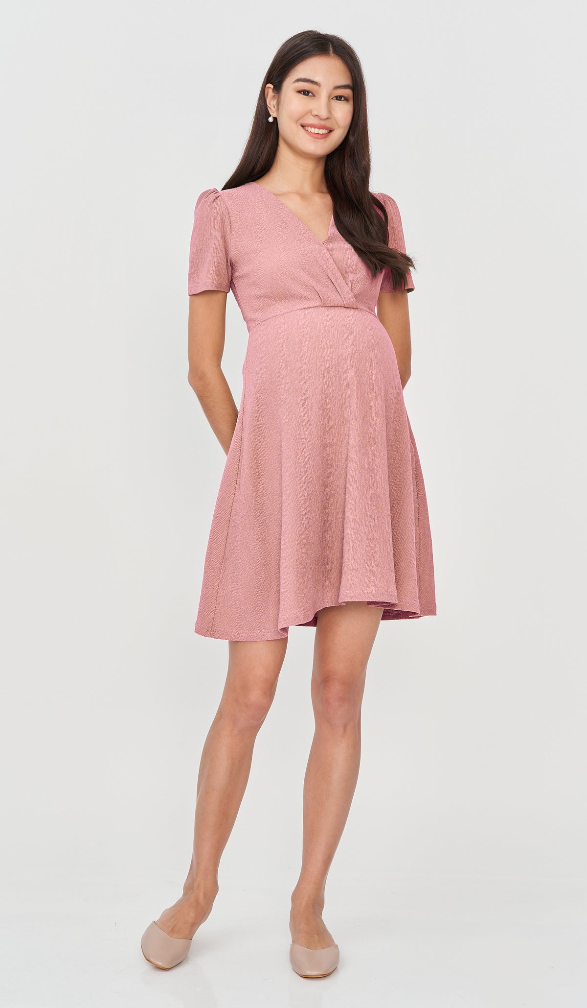 BRENDA SKATER DRESS PINK