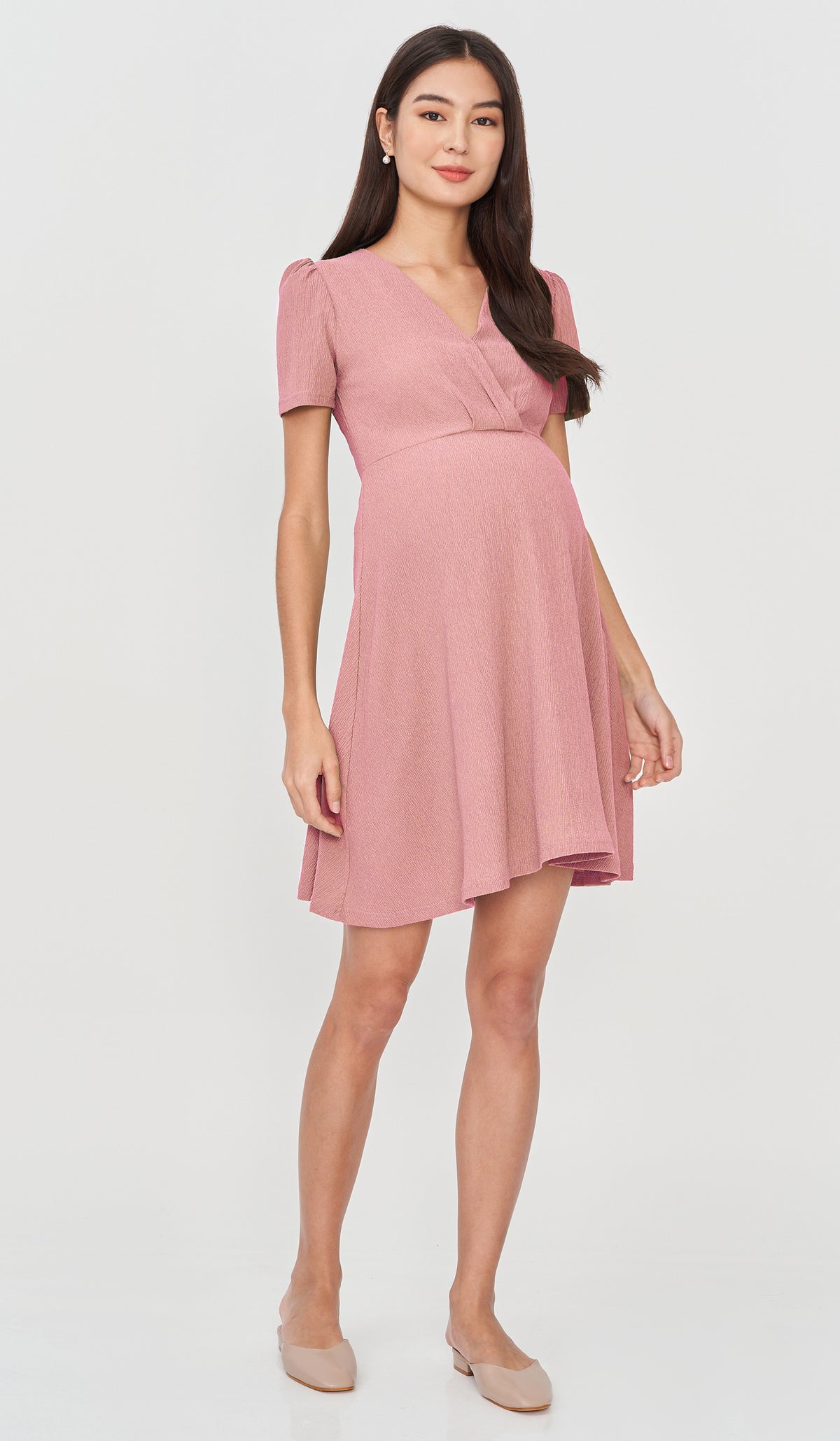 BRENDA SKATER DRESS PINK