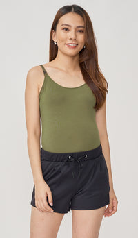 BROOKE DRAWSTRING SHORTS BLACK