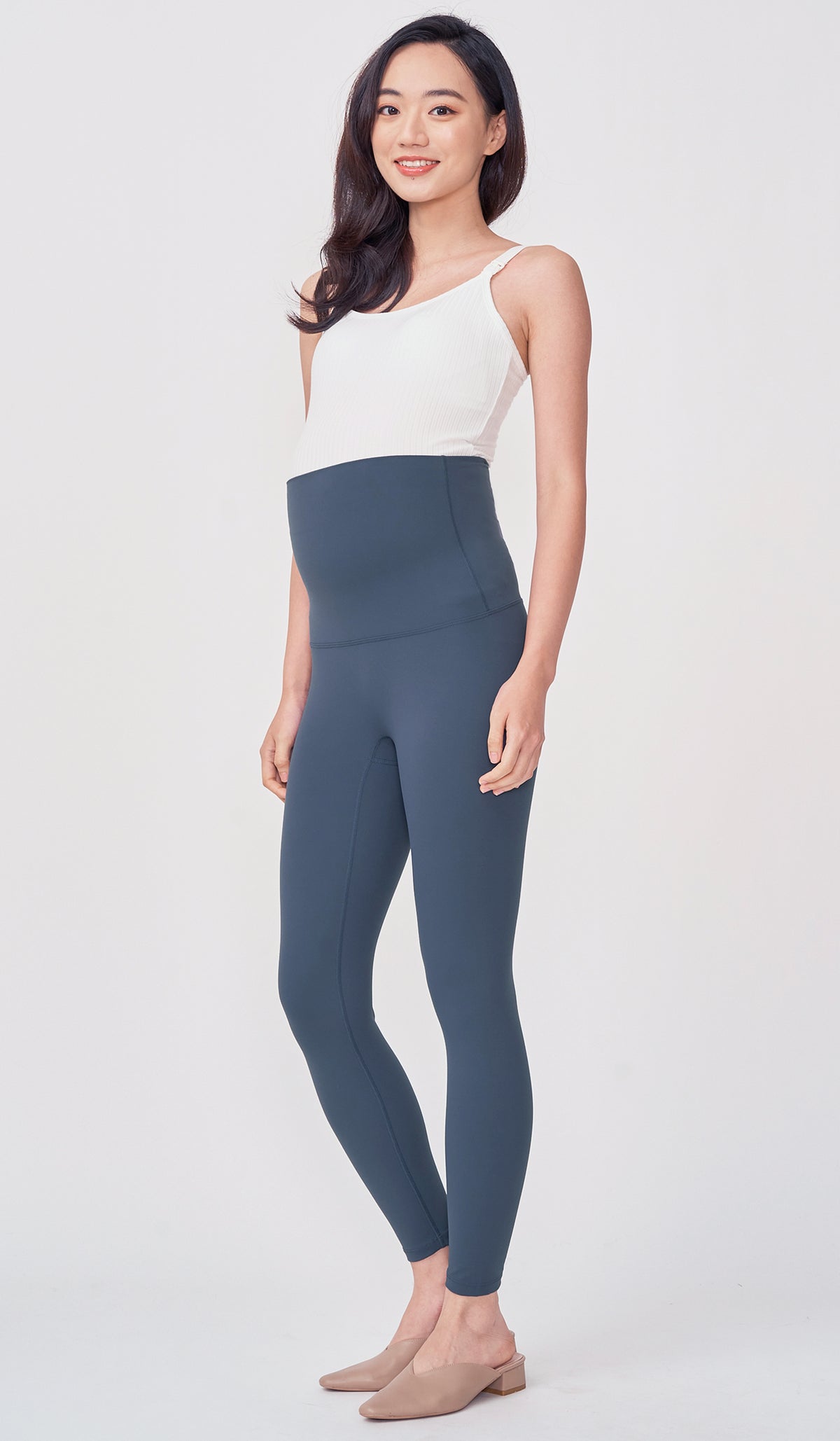 CANNES MATERNITY YOGA PANTS NAVY