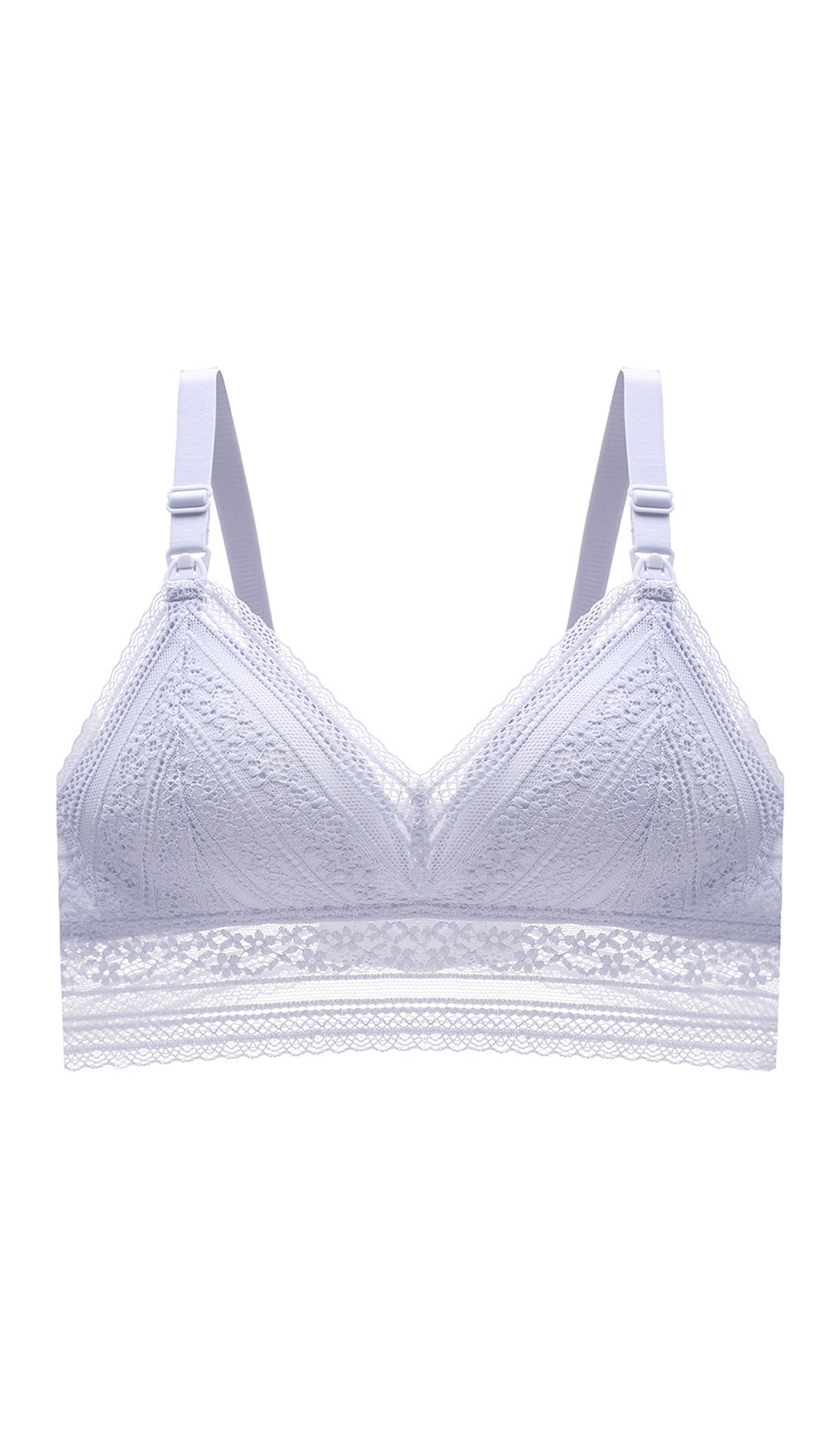 CARA LACE NURSING BRALETTE LILAC