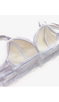 CARA LACE NURSING BRALETTE LILAC
