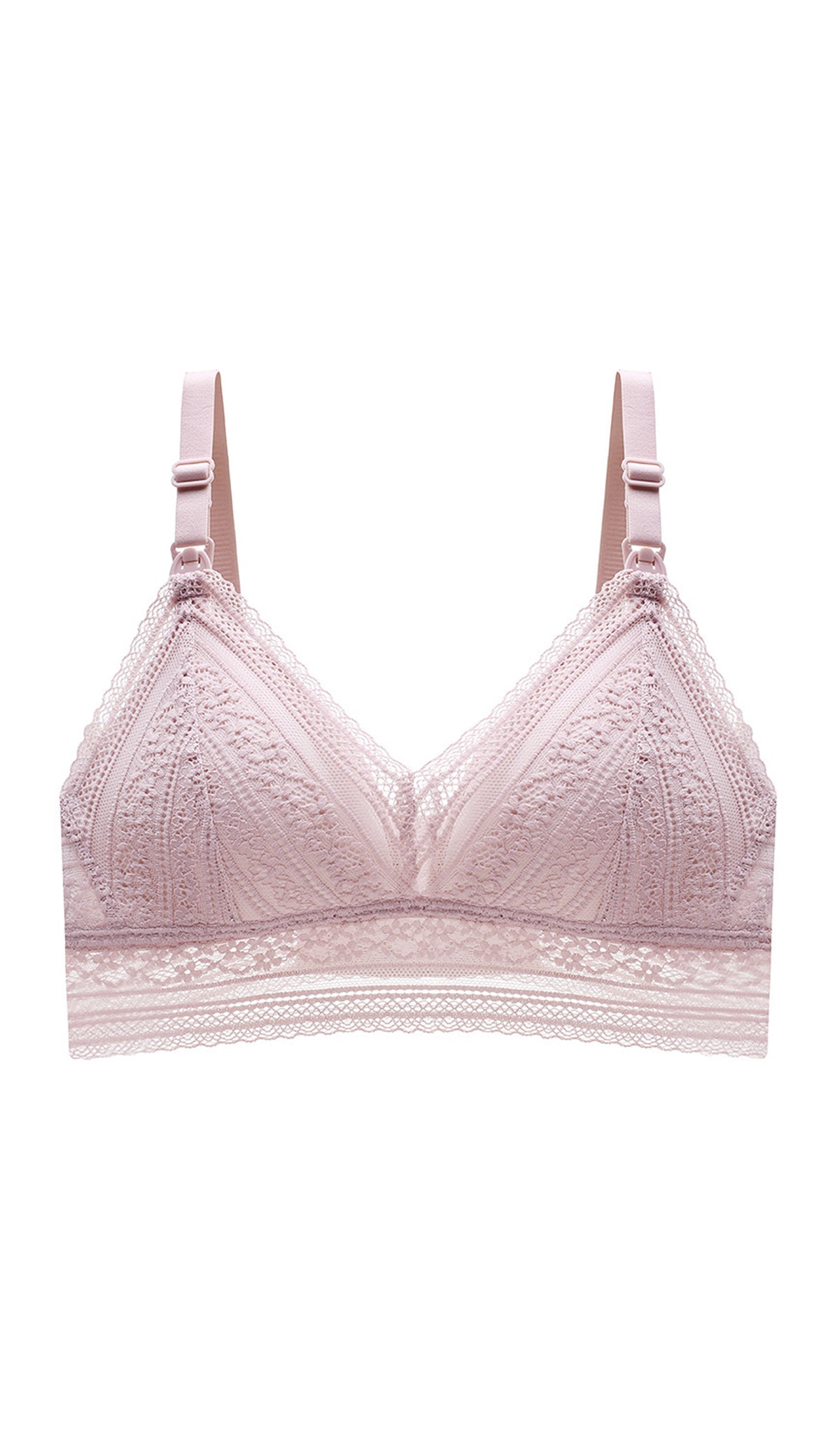 CARA LACE NURSING BRALETTE PINK