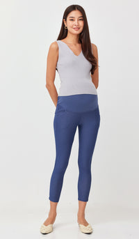 CIERA MATERNITY DENIM JEGGINGS BLUE