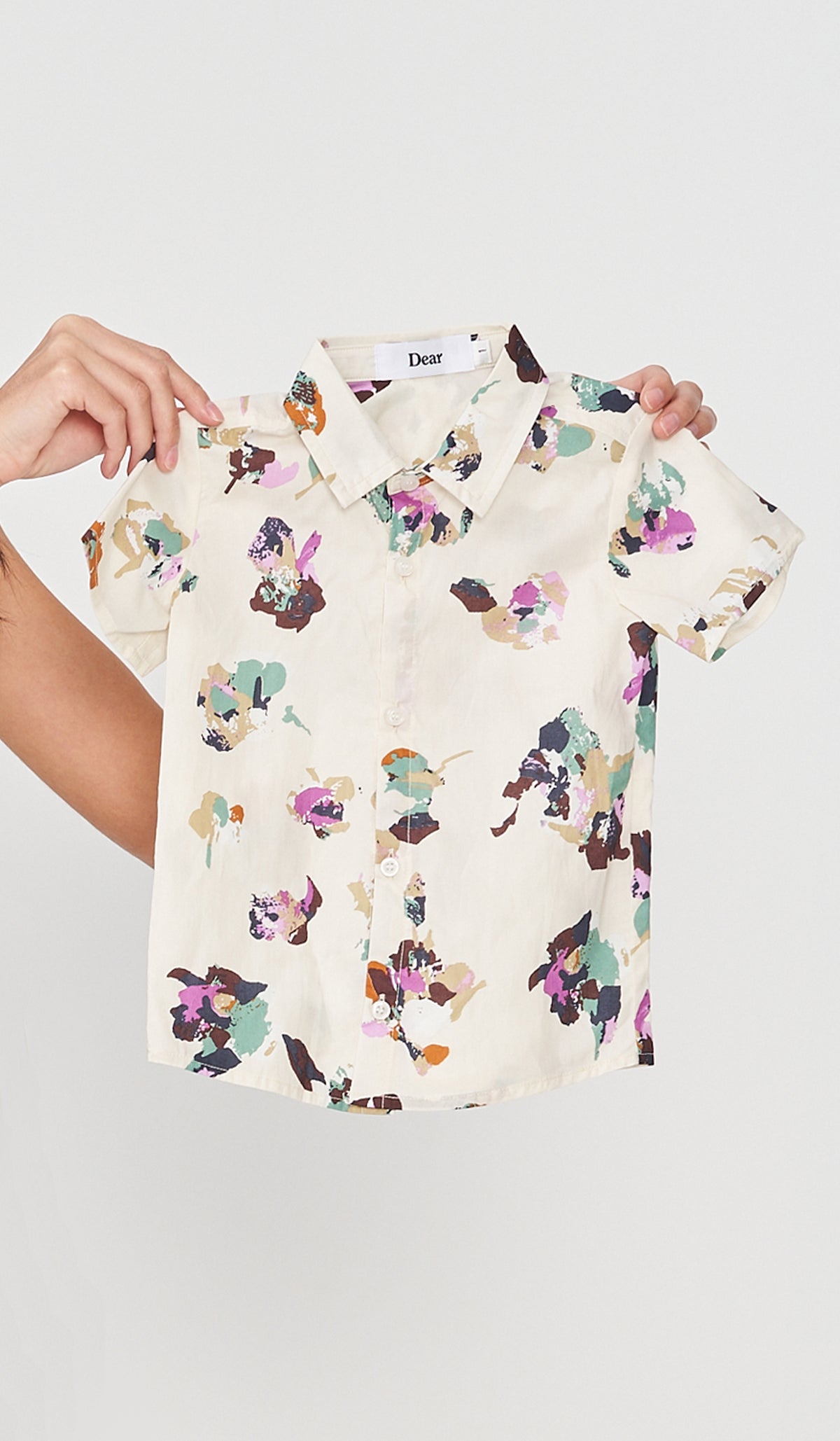 DEAN PRINTED KIDS SHIRT ABSTRACT
