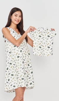 DEAN PRINTED KIDS SHIRT LEAF