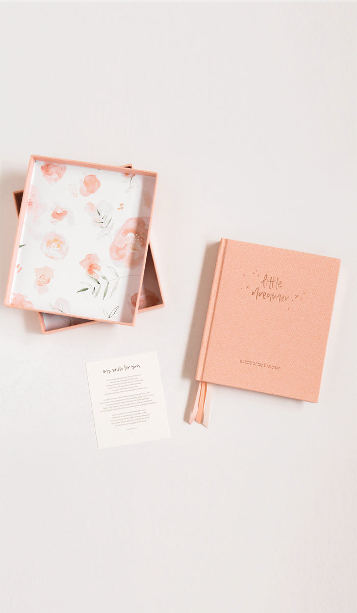 Little Dreamer | Baby Journal | PETAL PINK