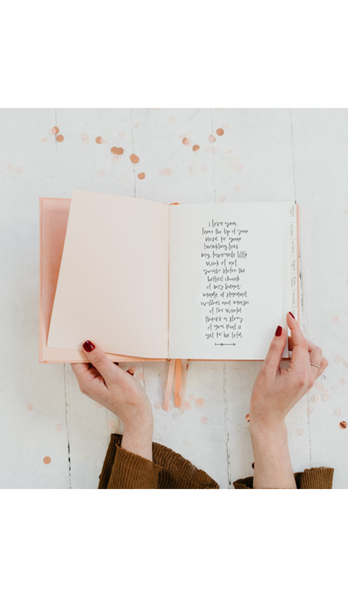 Little Dreamer | Baby Journal | PETAL PINK