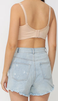 HARA HANDS FREE NURSING BRA NUDE