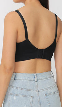 HARA HANDS FREE NURSING BRA BLACK