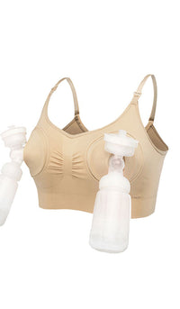 HARA HANDS FREE NURSING BRA NUDE