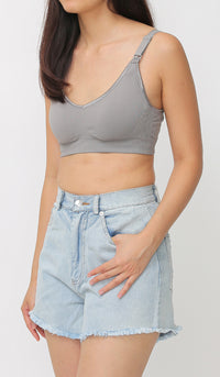 KALIA BASIC NURSING BRA GREY