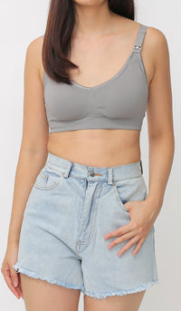 KALIA BASIC NURSING BRA GREY