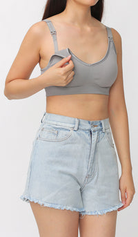 KALIA BASIC NURSING BRA GREY