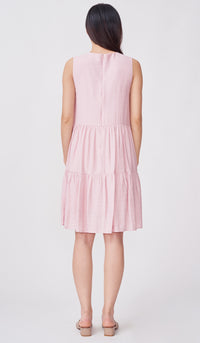 SALE - MERI TIERED DRESS PINK