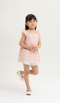 ISLA KIDS CROCHET DRESS PINK