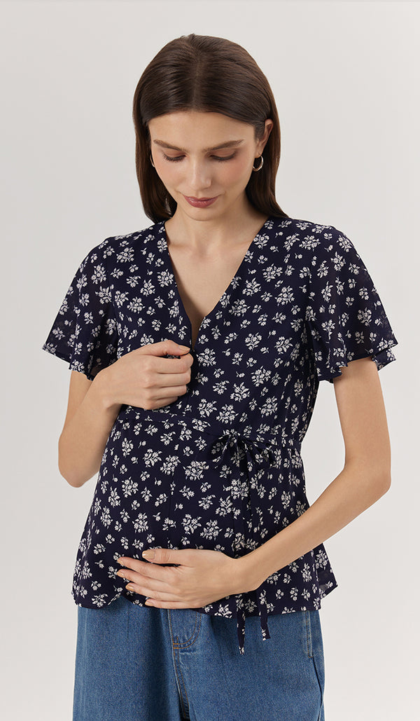 NERISE NURSING TOP NAVY