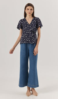 NERISE NURSING TOP NAVY