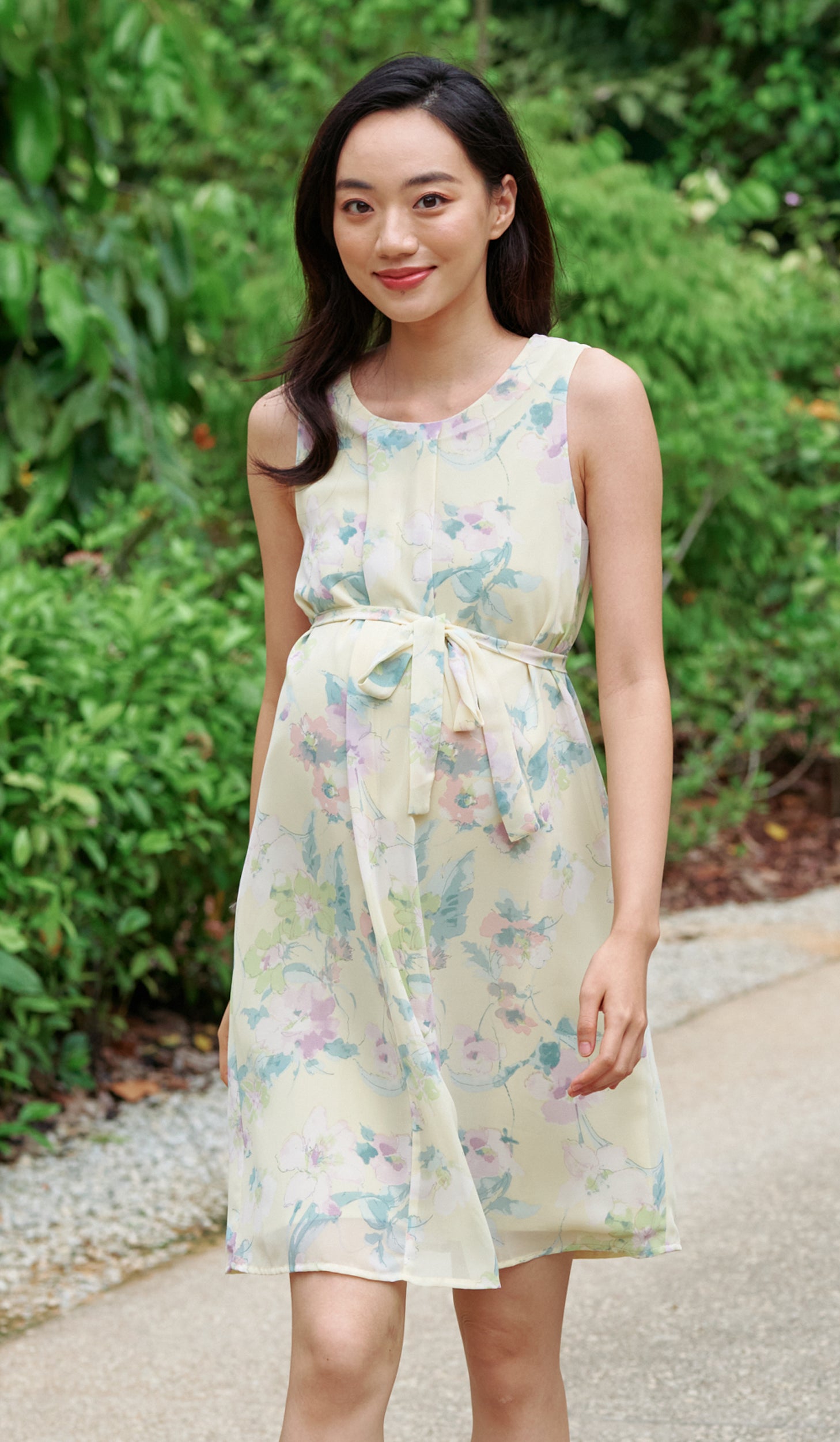 Floral hotsell nursing dress