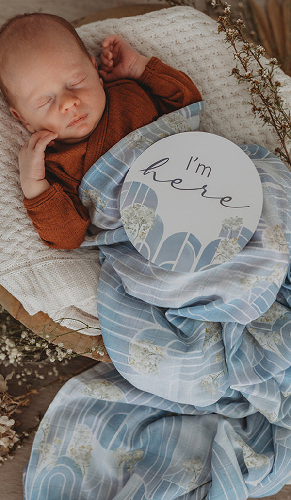 SNUGGLE HUNNY EVENTIDE | ORGANIC MUSLIN WRAP