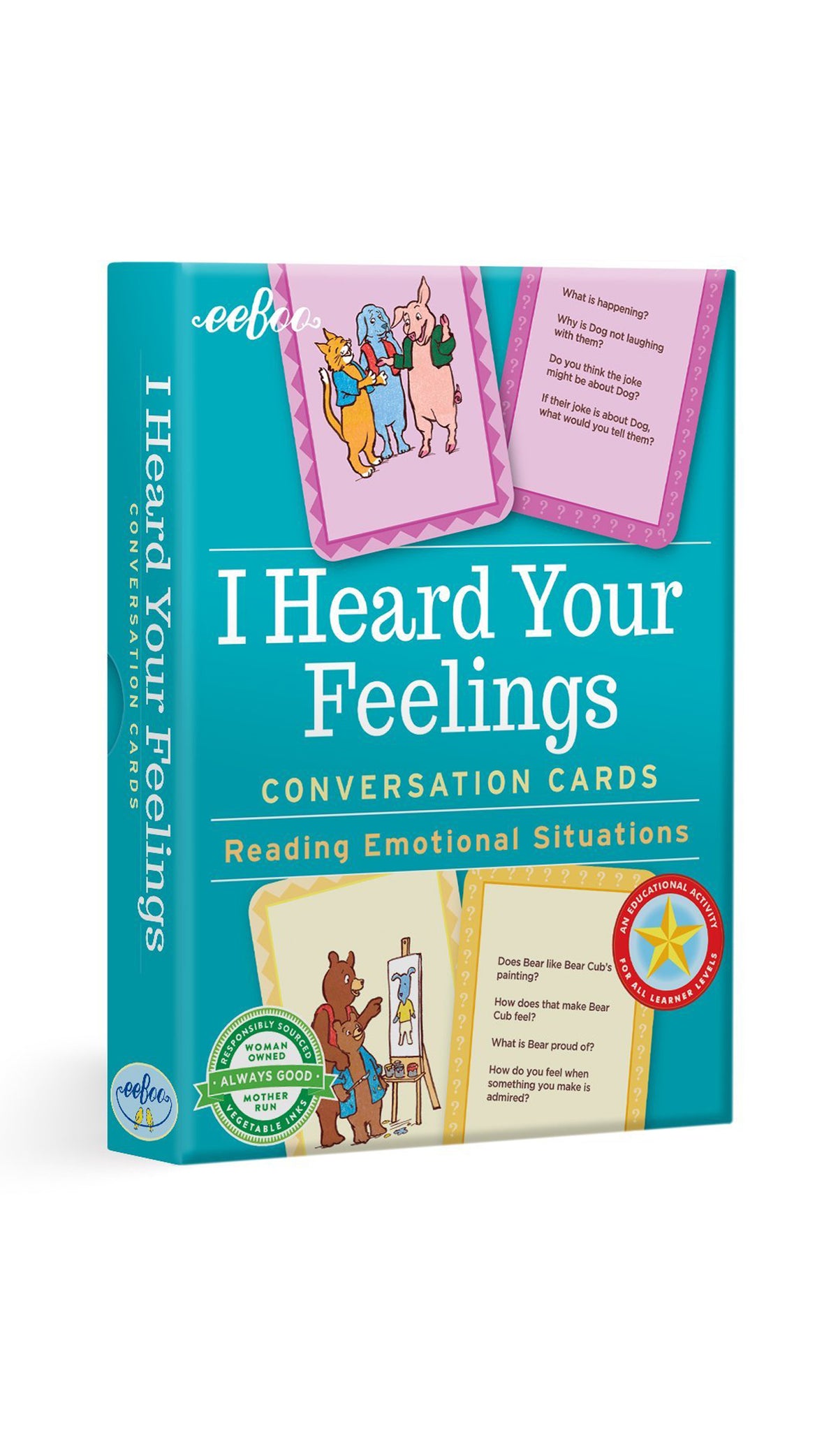 I HEARD YOUR FEELINGS CONVERSATION CARDS