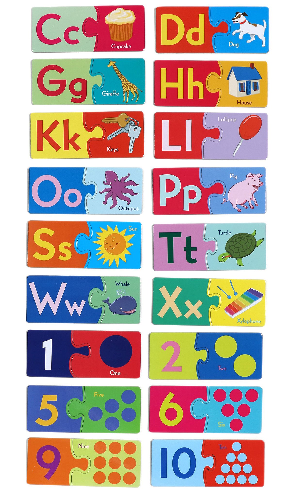 PUZZLE PAIRS: ALPHABET AND NUMBERS