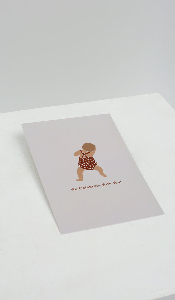 WE CELEBRATE WITH YOU CARD