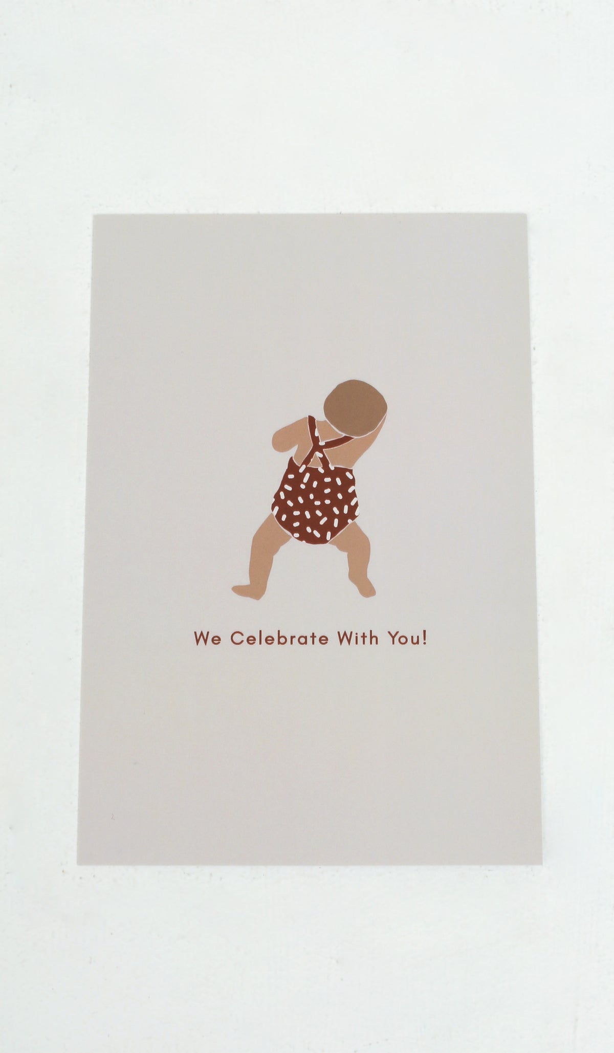 WE CELEBRATE WITH YOU CARD